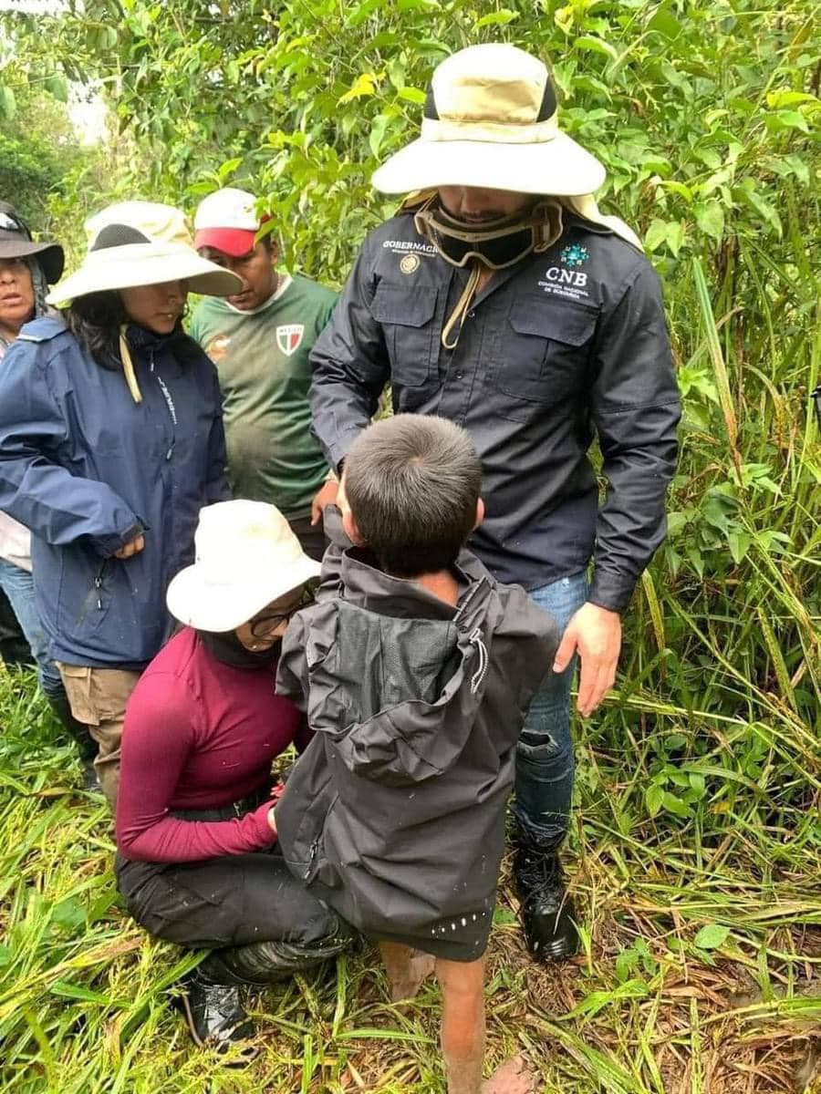 Así sobrevivió niño perdido en Palizada
