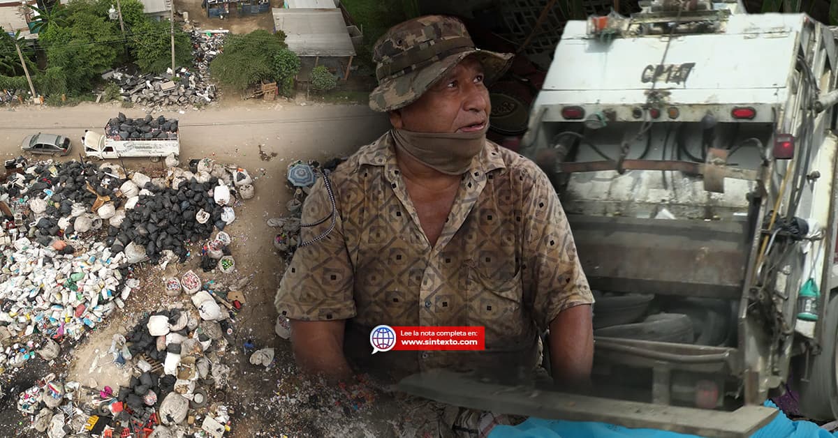 Comunidad Lázaro Cárdenas "abandonada" como la basura