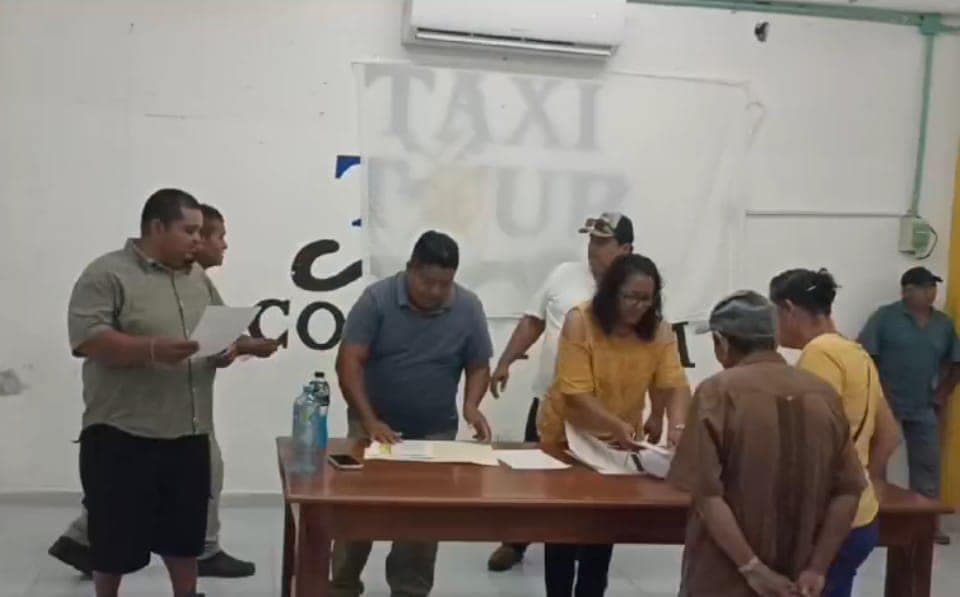 Eligen Comisión electoral en Sindicato de taxistas de Mahahual