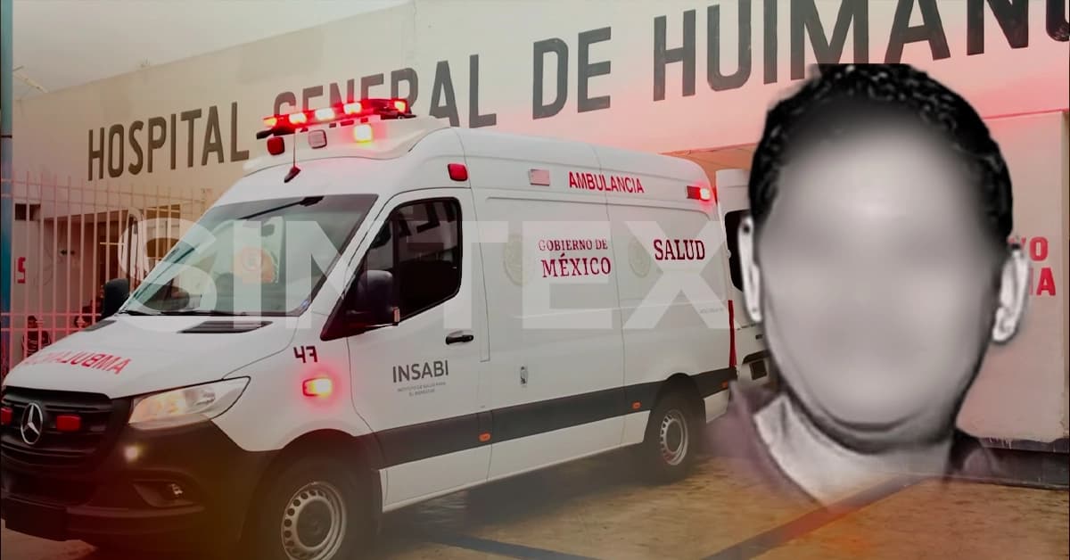 Con un balazo llegó al hospital pero no logró sobrevivir en Huimanguillo