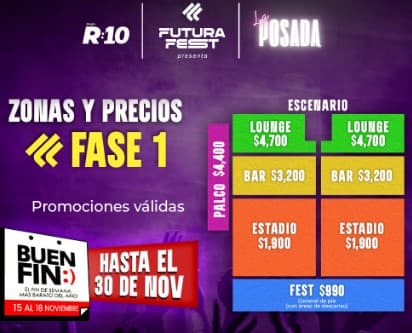 El "Buen Fin" llega al Futura Fest