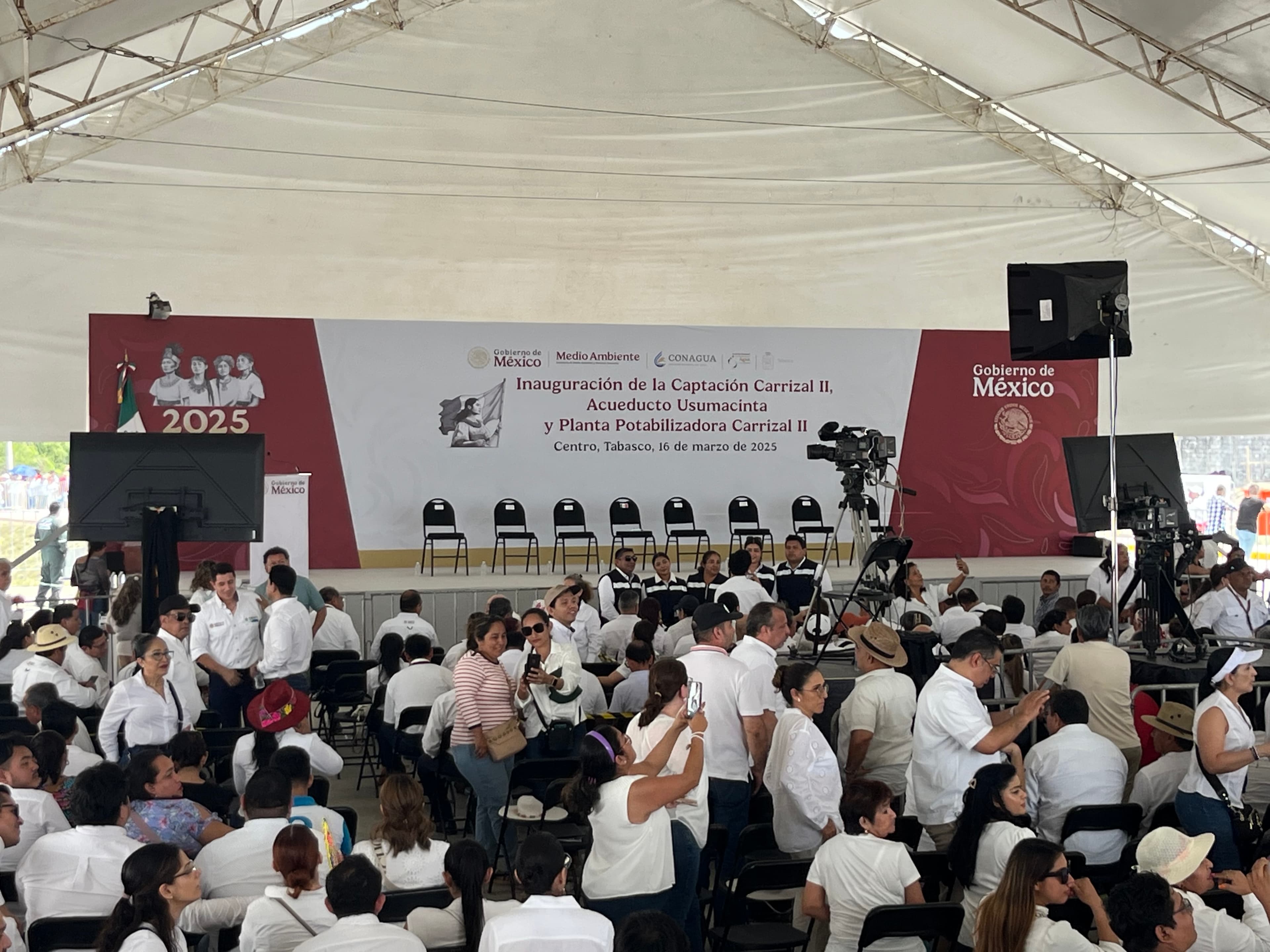 Inaugura Sheinbaum Planta Potabilizadora en Centro