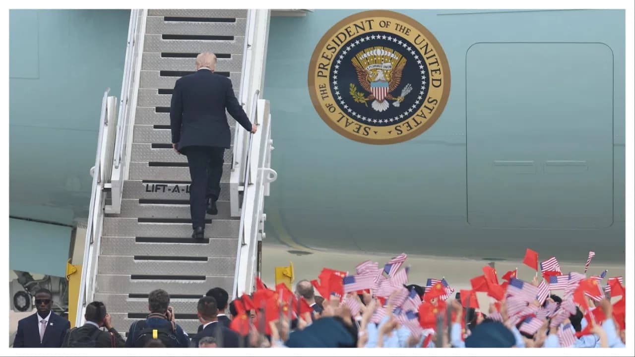 Tiró equipo de Trump todos los regalos chinos antes de partir en Air Force One