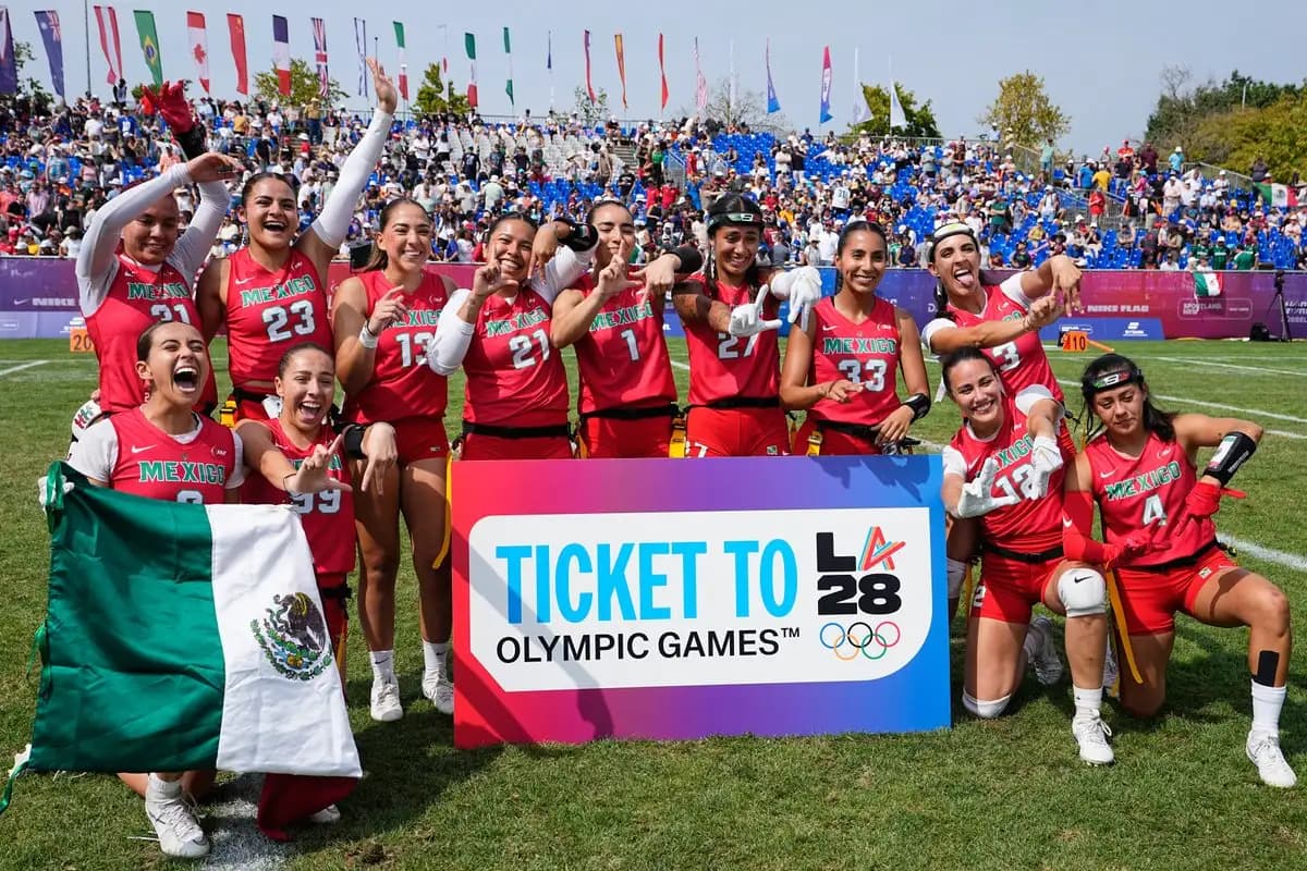 Consiguen mexicanas pase a Olímpicos en Flag Football