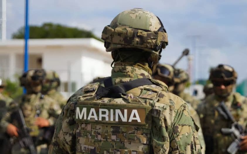 Refuerzan 600 marinos seguridad en Cancún