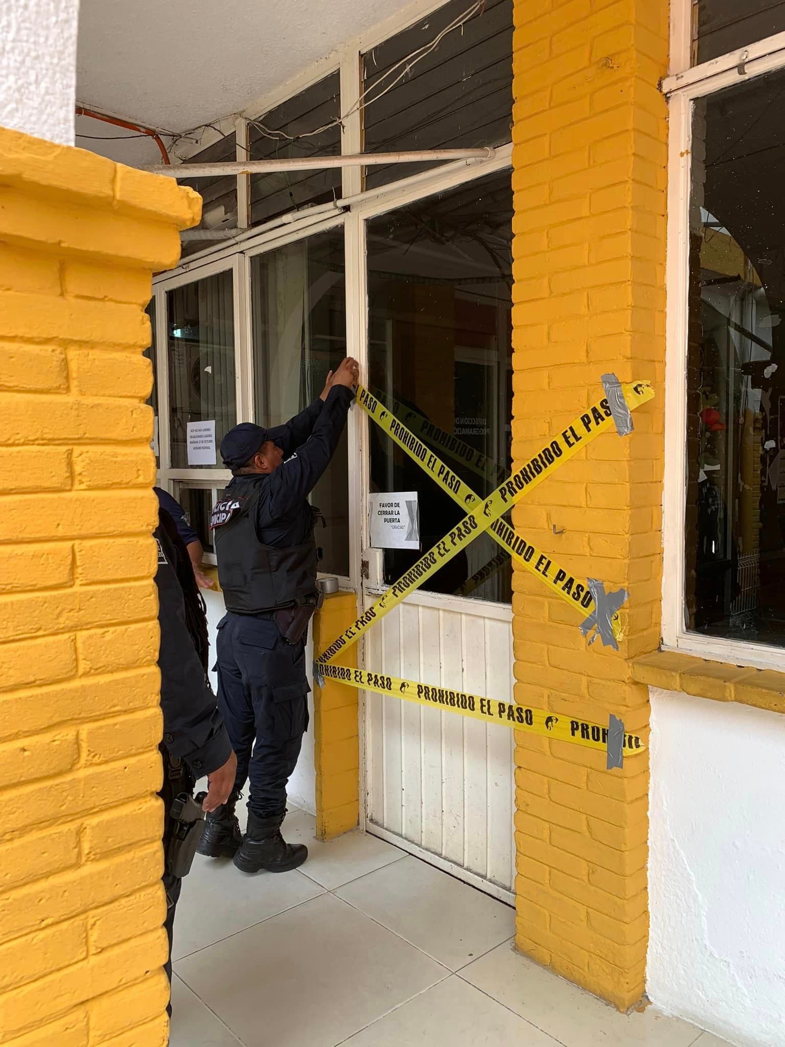 Intento de robo Tesorería de Cunduacán