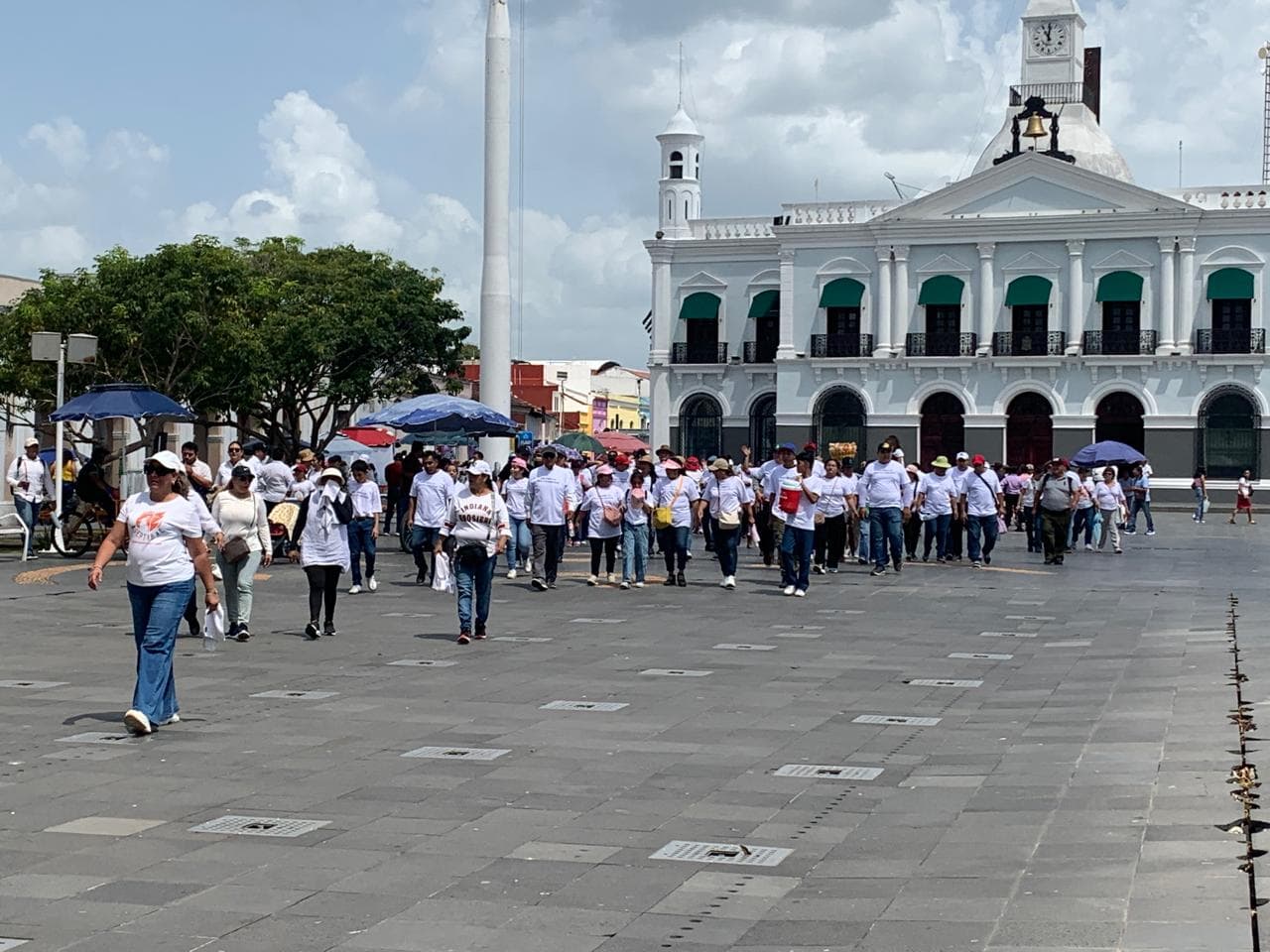 Pueblo evangélico marcha por la paz