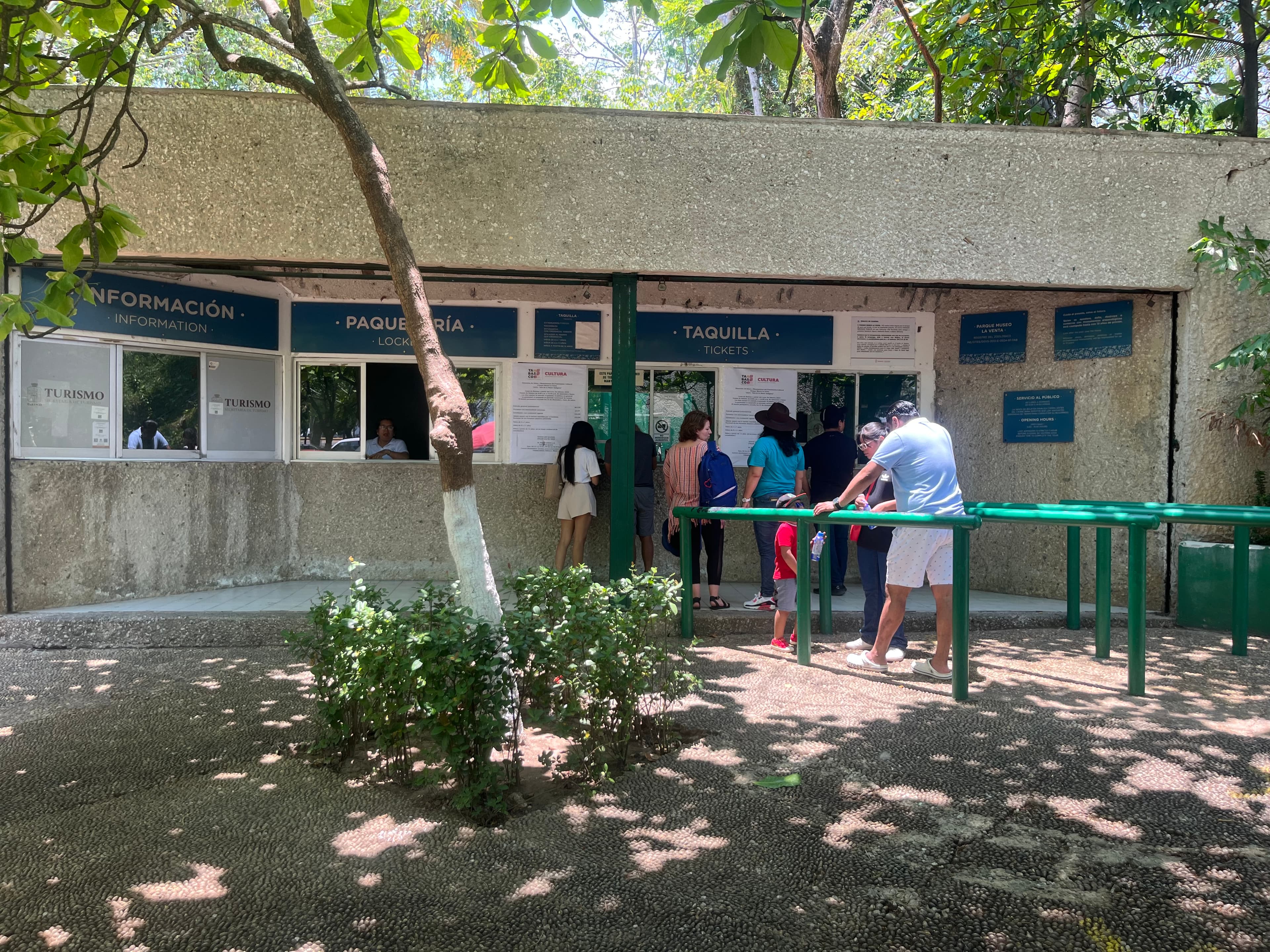 Reportan baja afluencia en Museo La Venta