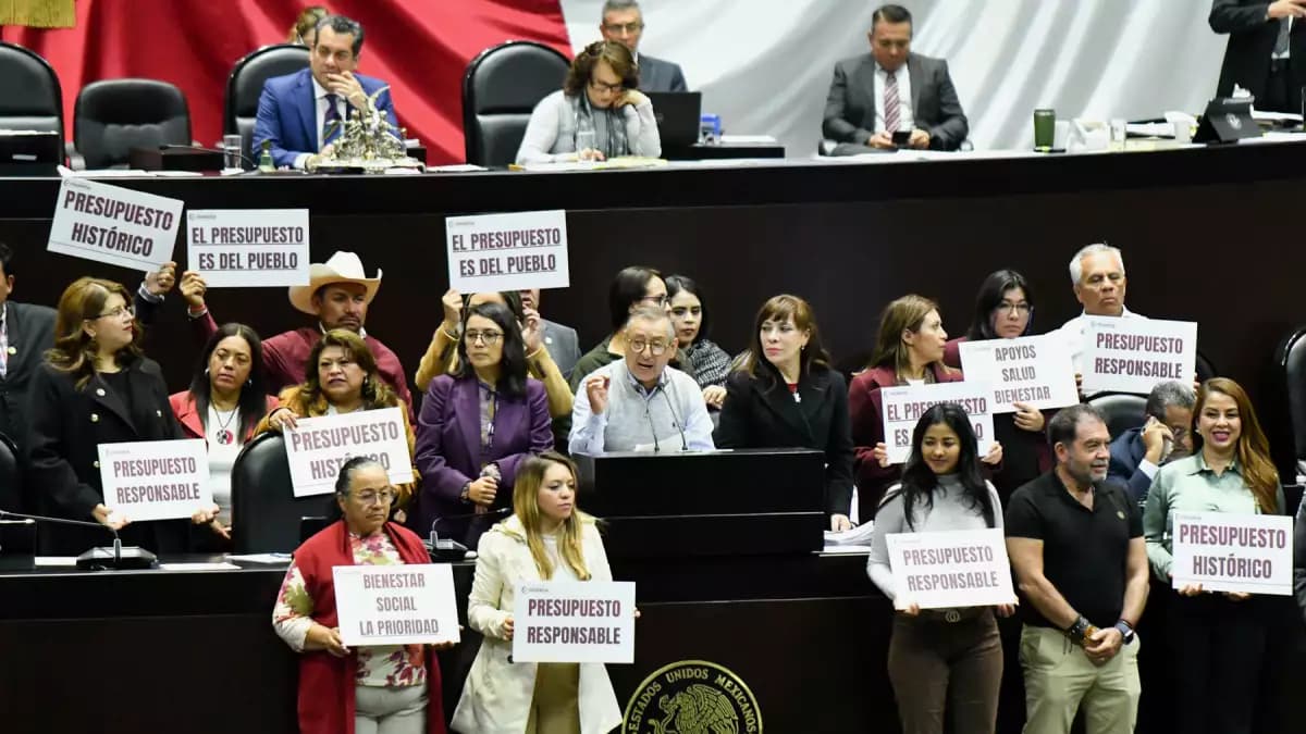 Aprueban presupuesto 2026 con deuda de 1.7 billones de pesos