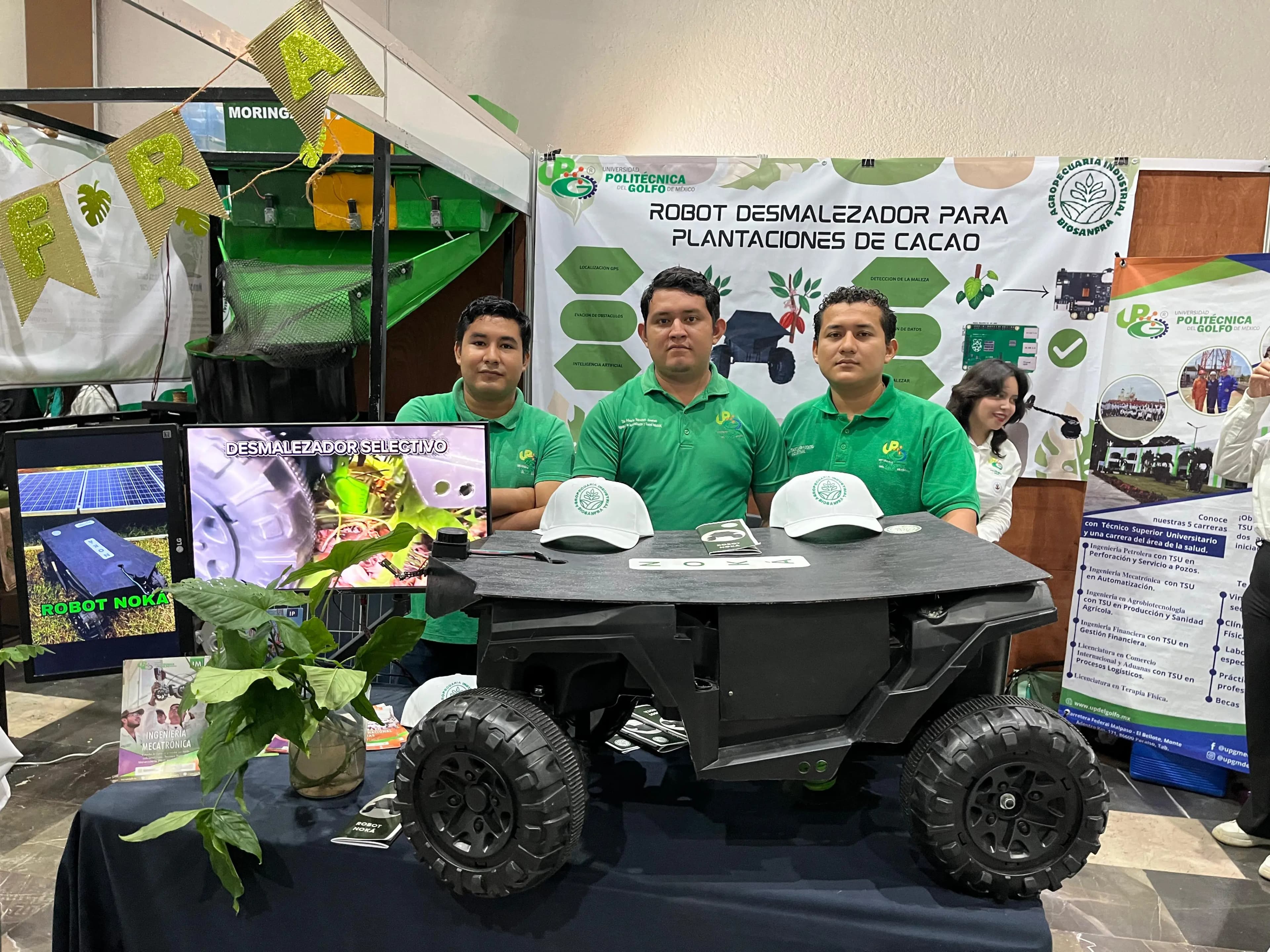Muestran tabasqueños innovación tecnológica en Expo Canacintra 2025