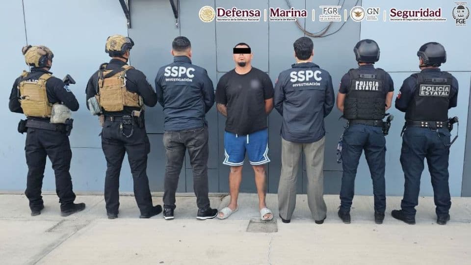 Detienen en Hidalgo a “El Tigre”, operador del Cártel de Sinaloa en Q. Roo