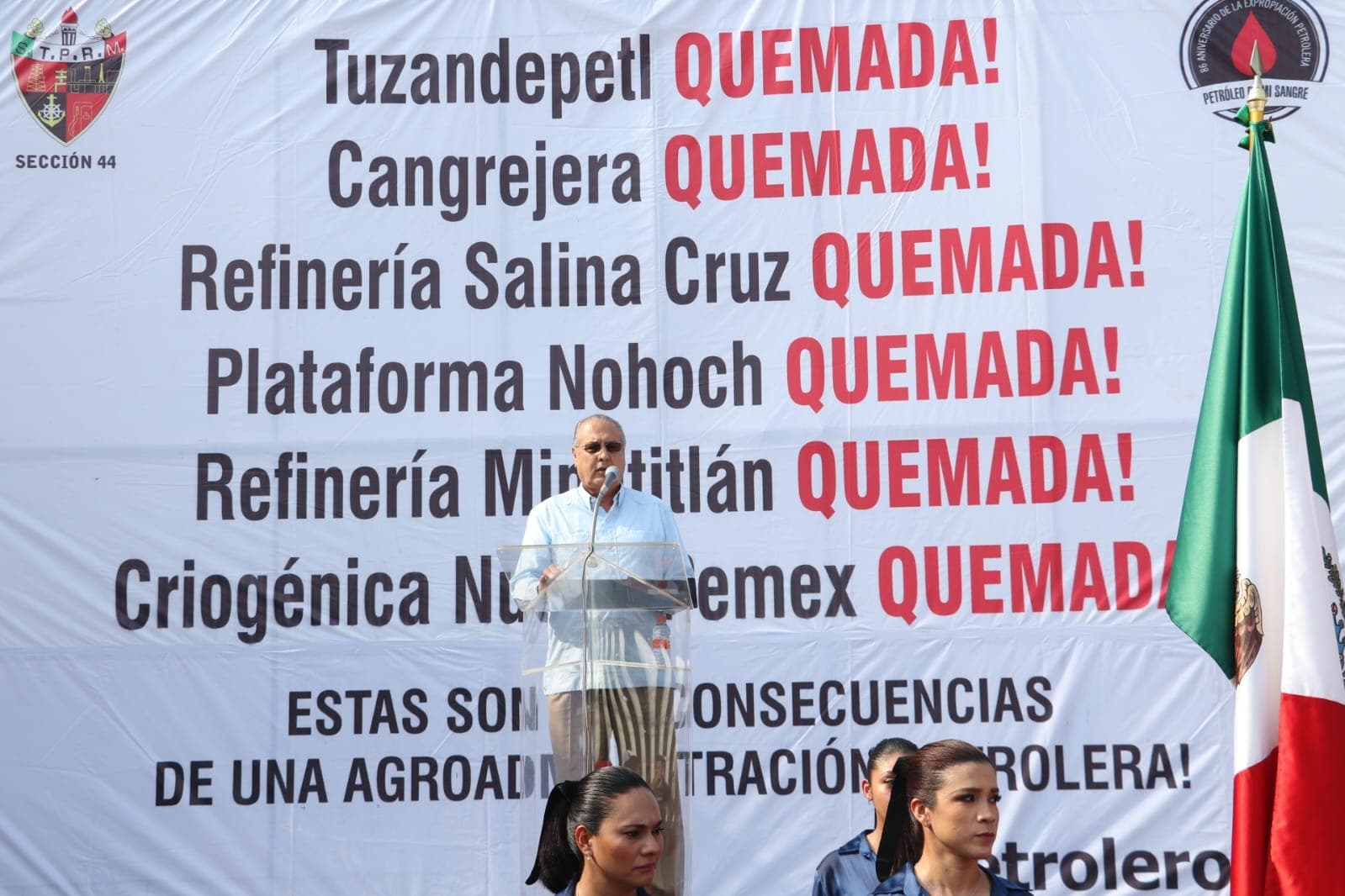 Culpa sindicato a Pemex de muerte de trabajadores