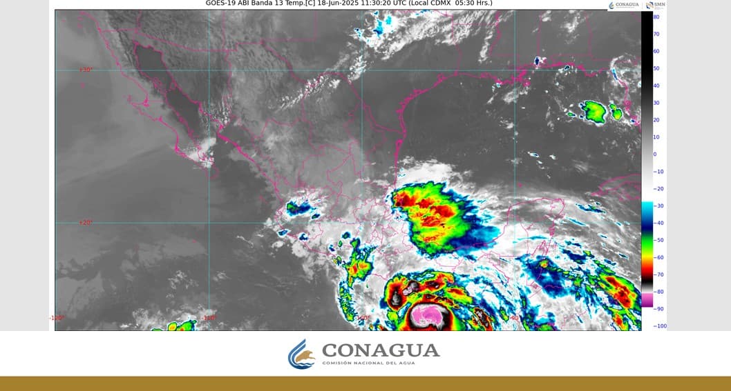 Prevén afectación de huracán 'Erick' en 32 municipios