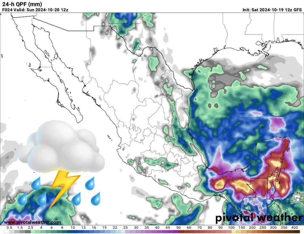 Emite Protección Civil alerta naranja para Tabasco