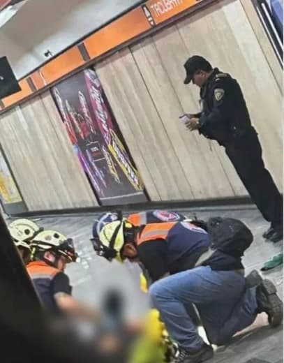 Enloquece y apuñala a 4, en el Metro-CDMX