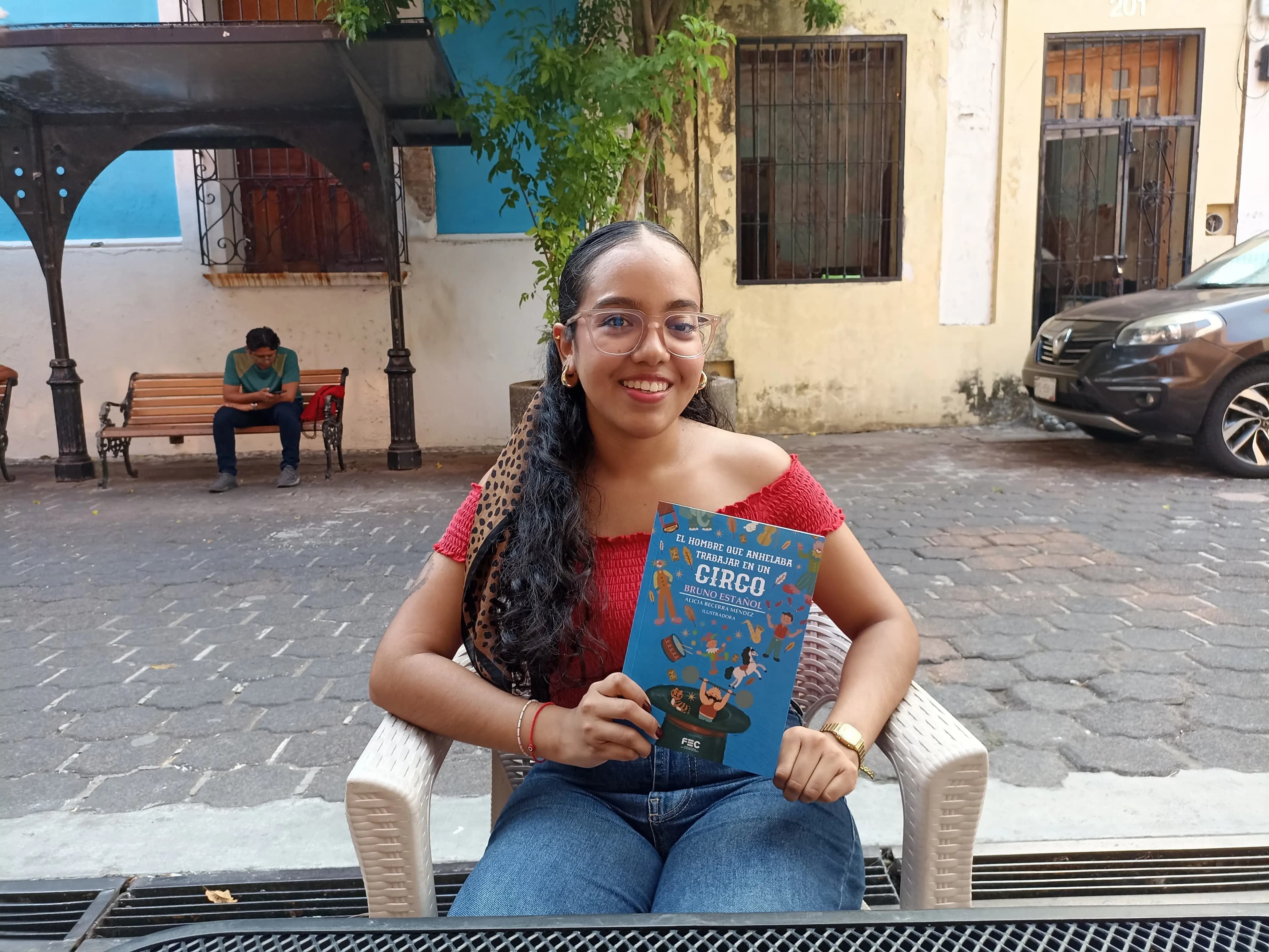 Plasma empatía ilustradora Alicia Becerra, en cuento de Bruno Estañol