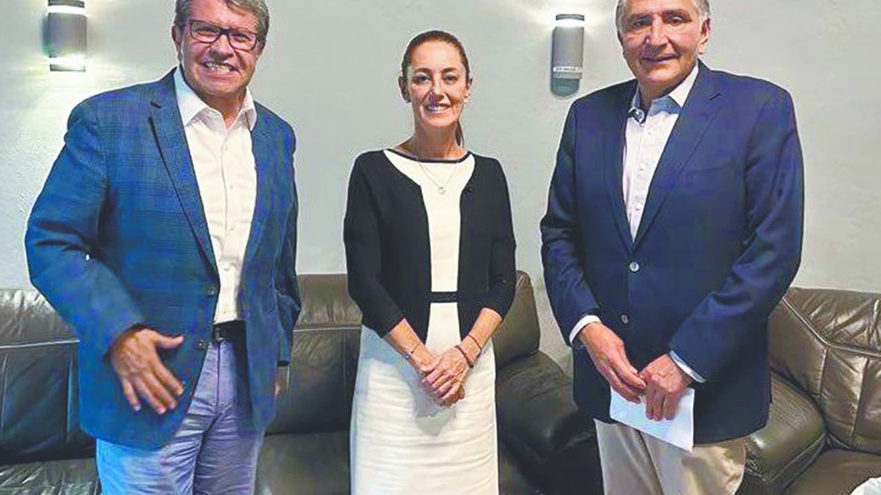 Retoman Sheinbaum, Adán y Monreal acuerdos por reformas pendientes