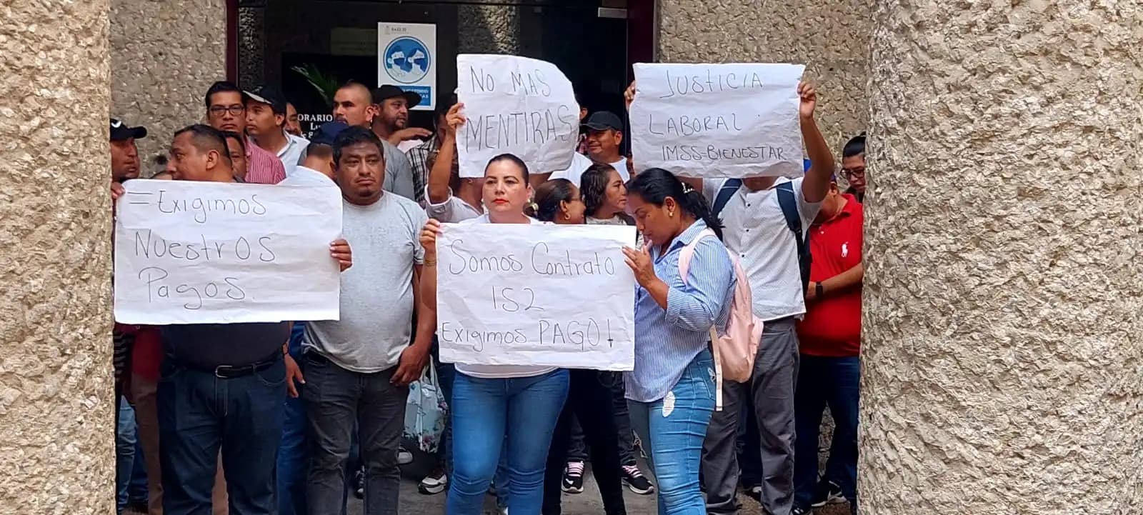 Dejan sin sueldo a trabajadores de Salud