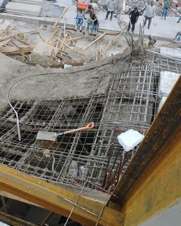 Colapsó estructura en Acuario de Veracruz