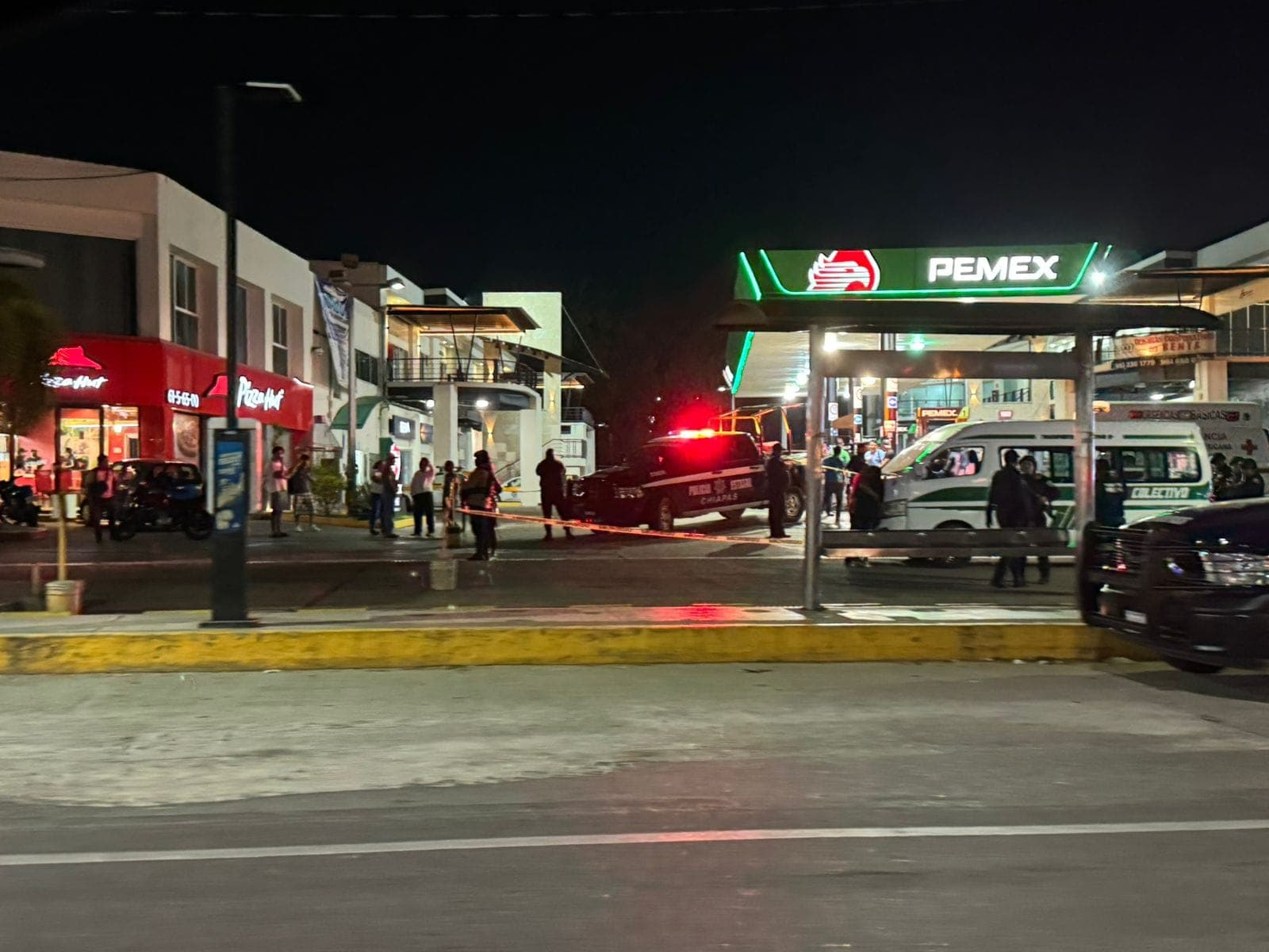 Ataque armado en capital chiapaneca