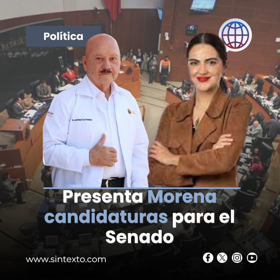 Presenta Morena candidatos al Senado