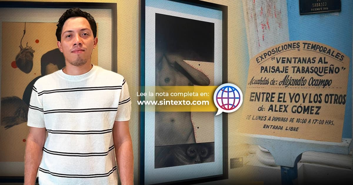 Alex Gómez, el dibujo como despedida