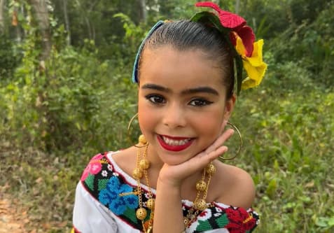 Niña tabasqueña entra al CEA infantil