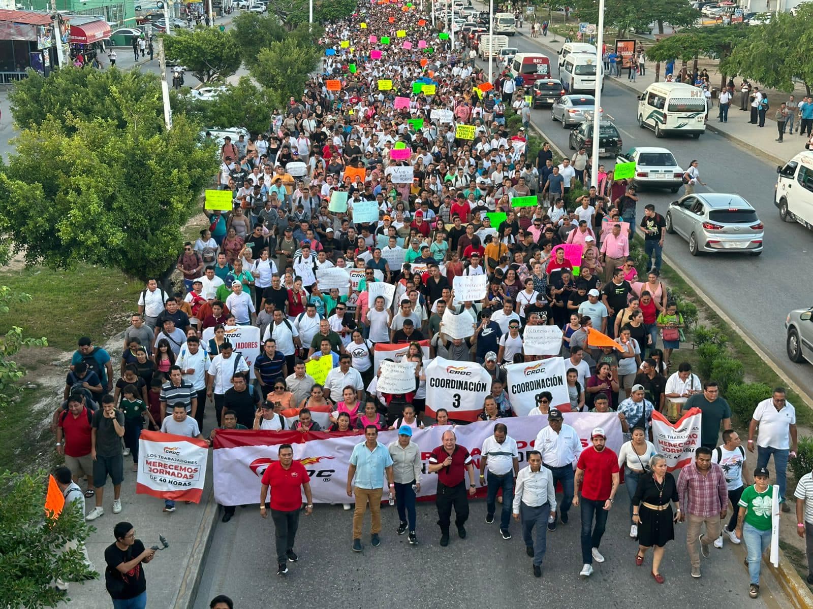 Presionan trabajadores de la CROC y hoteles para reducción de jornada laboral