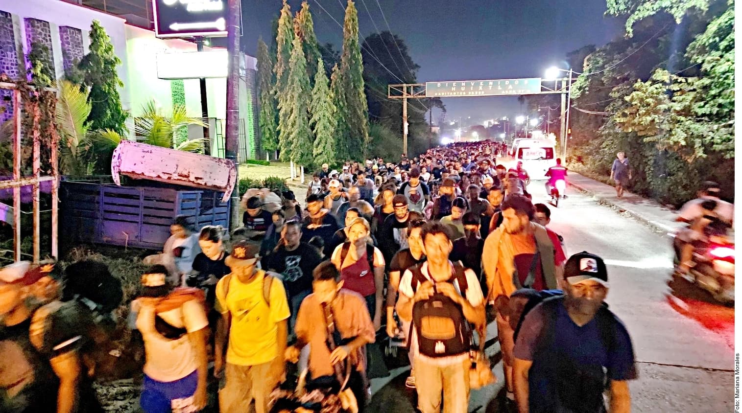 Avanza caravana en Chiapas
