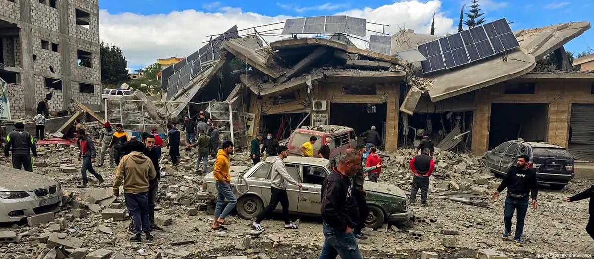 Bombardea Israel a Líbano