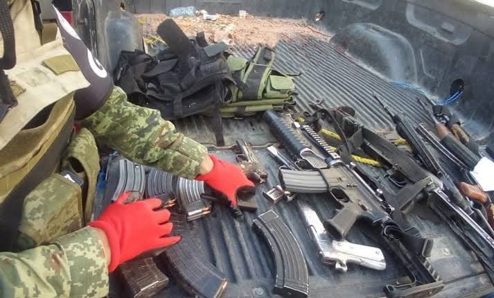 Reaprehenden a sujeto por violación a Ley de Armas de Fuego y Explosivos