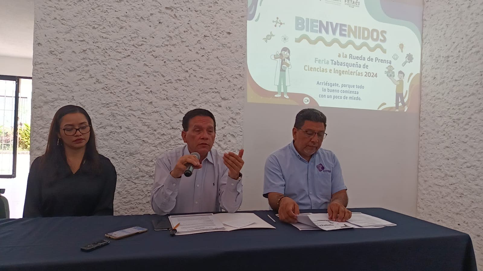 Todo listo para `Feria Tabasqueña de Ciencia e Ingeniería´
