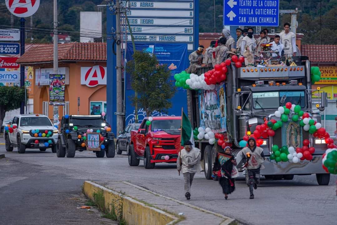 Antorcha de San Juan Chamula a peregrinación