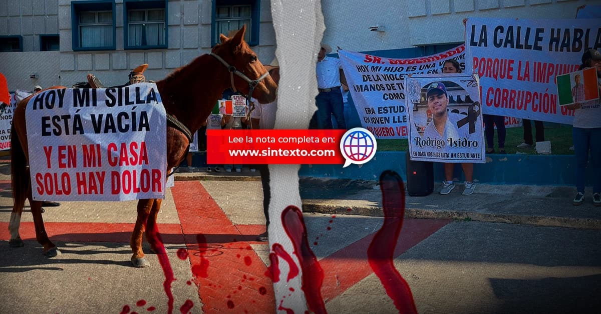 Claman justicia por estudiante asesinado