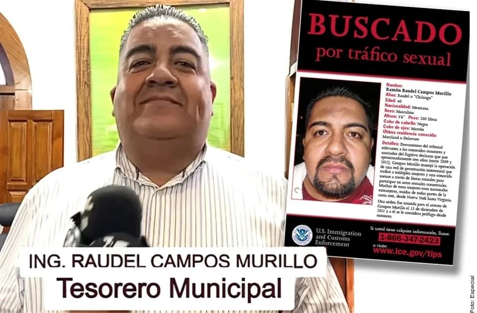 En EU: delincuente; en México: tesorero