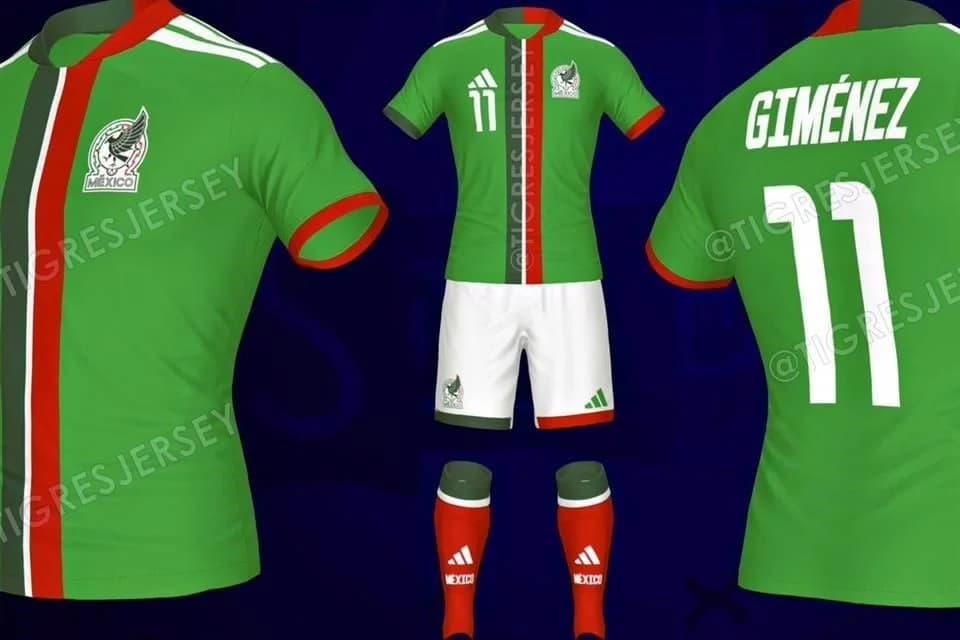 Filtran posible nuevo uniforme del Tri para Mundial 2026