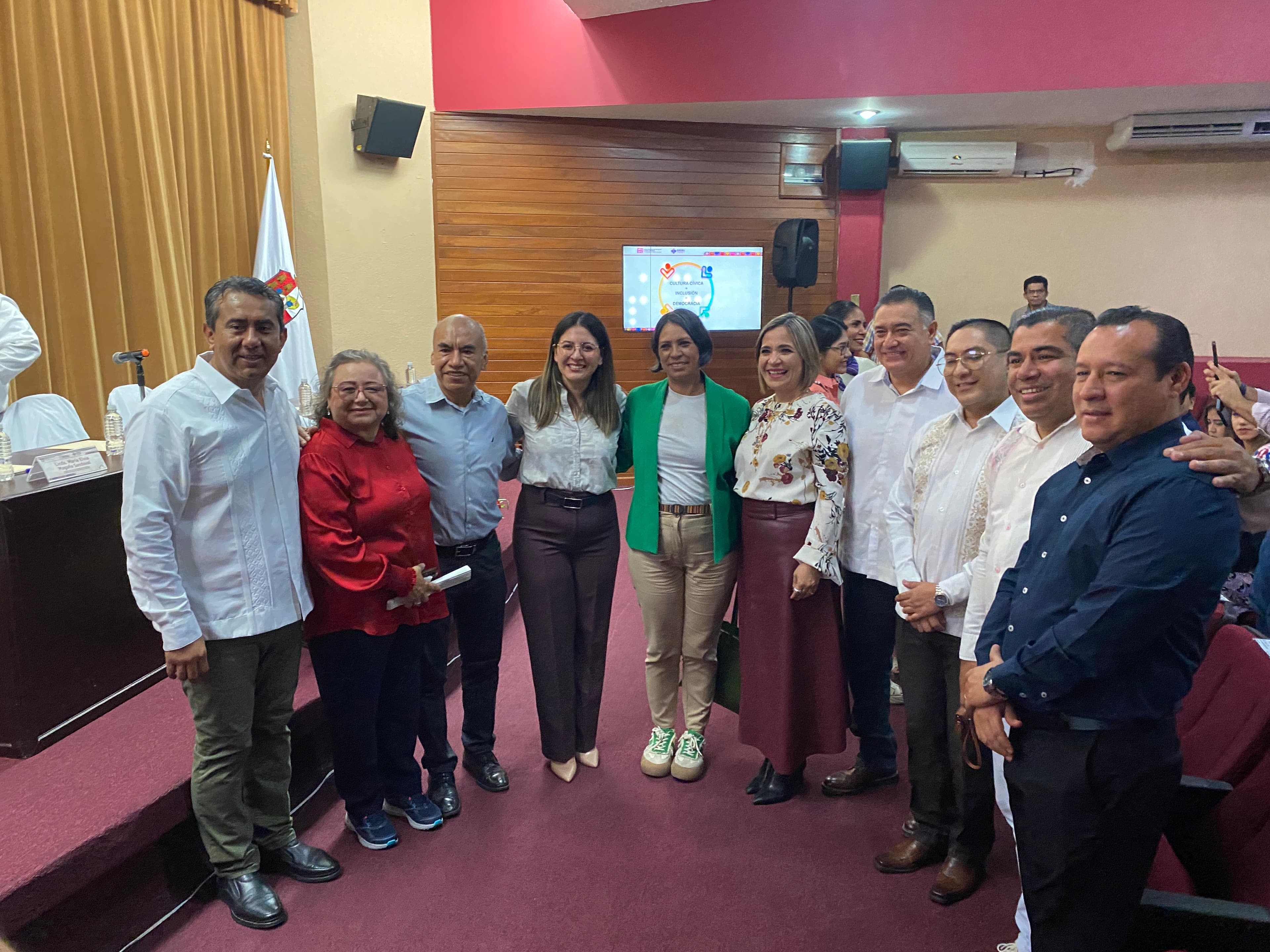 Inauguran 8va semana por la democracia en Tabasco