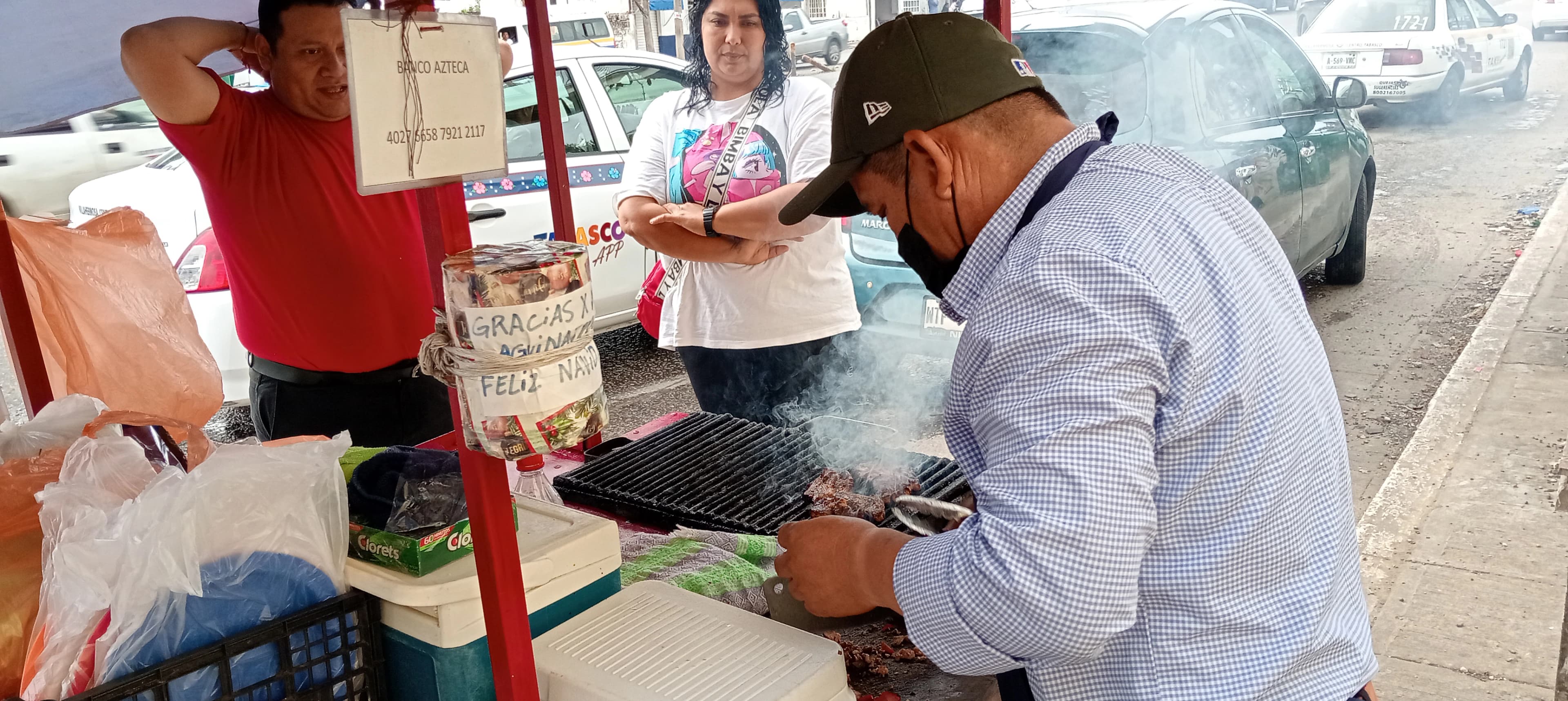 Cae ventas de tacos, por cena navideña