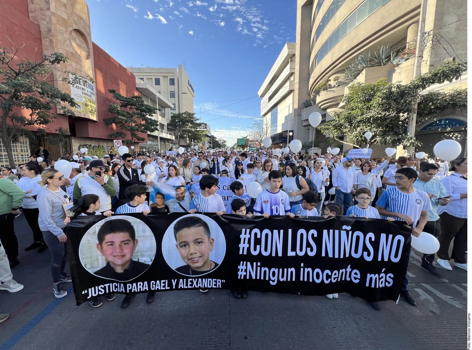 ¡Por favor, los niños no!