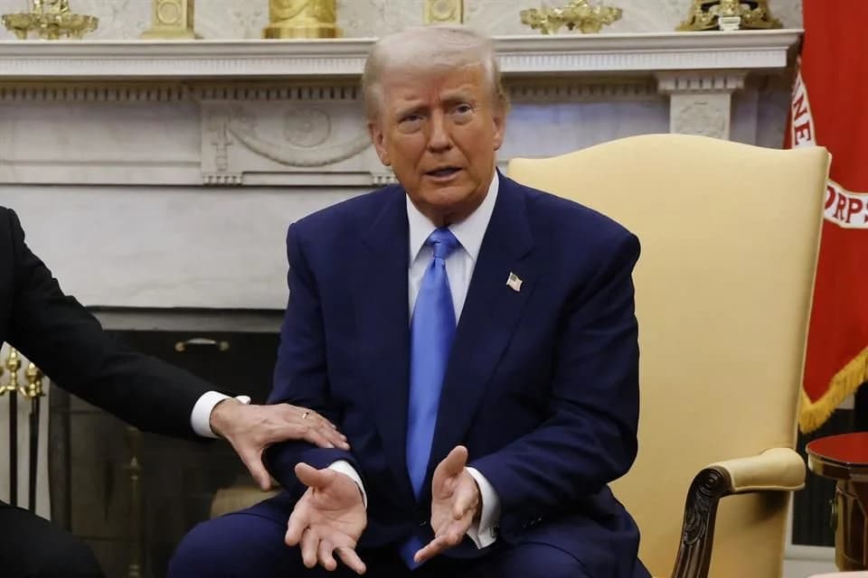 Dice Trump que Putin aceptaría fuerzas de paz en Ucrania