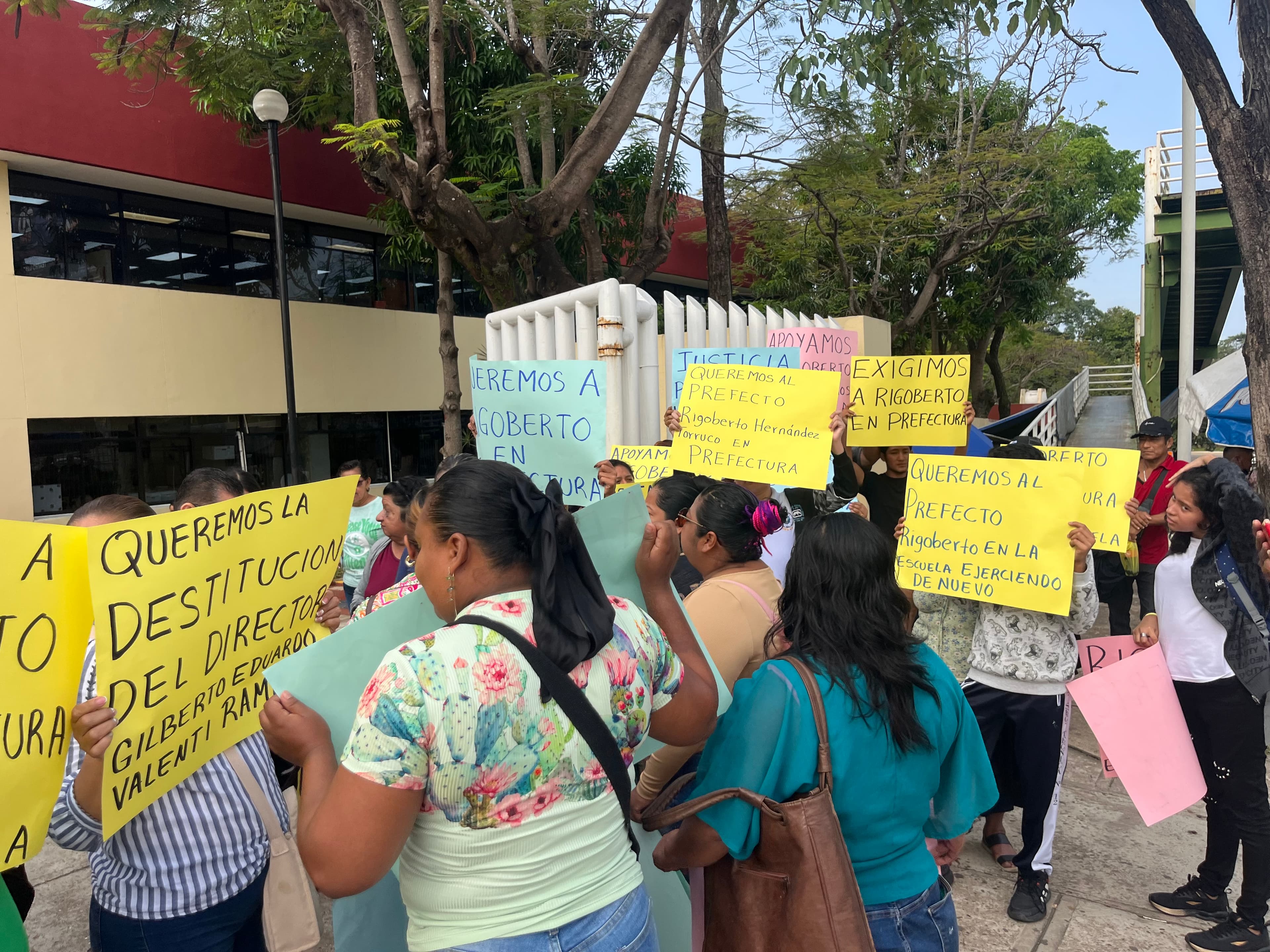 Demandan destitución del director de la Técnica #12, en Frontera