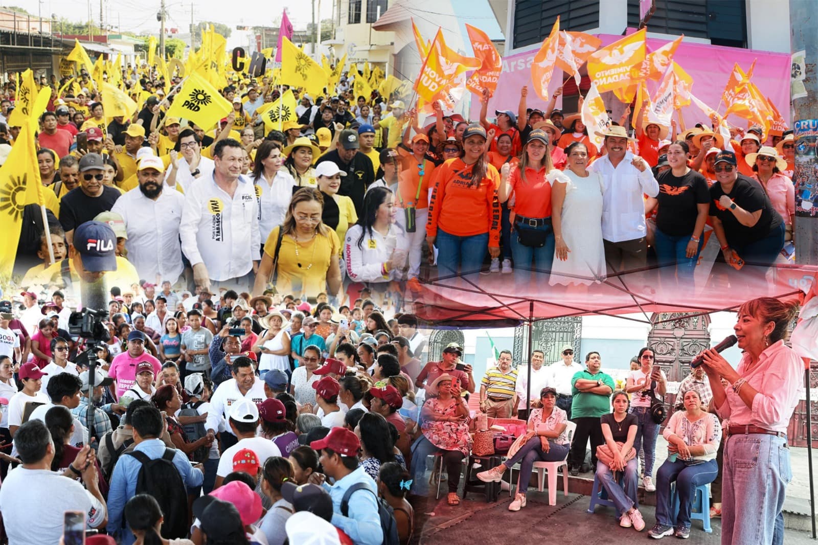 Falla ritmo a candidatos