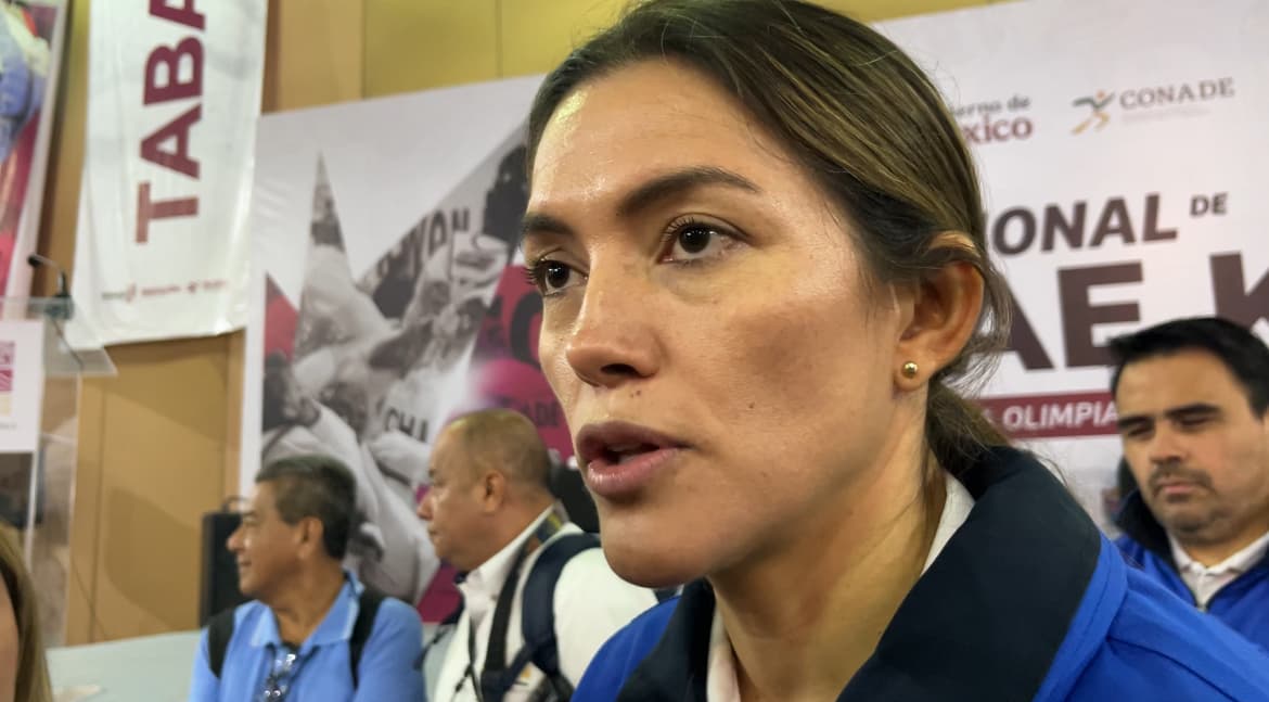 La medallista olímpica María Espinoza celebra compromiso de Tabasco con el deporte