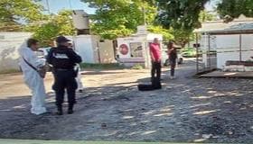 Dejan cabeza humana cerca de Delegación de Tránsito en Minatitlán