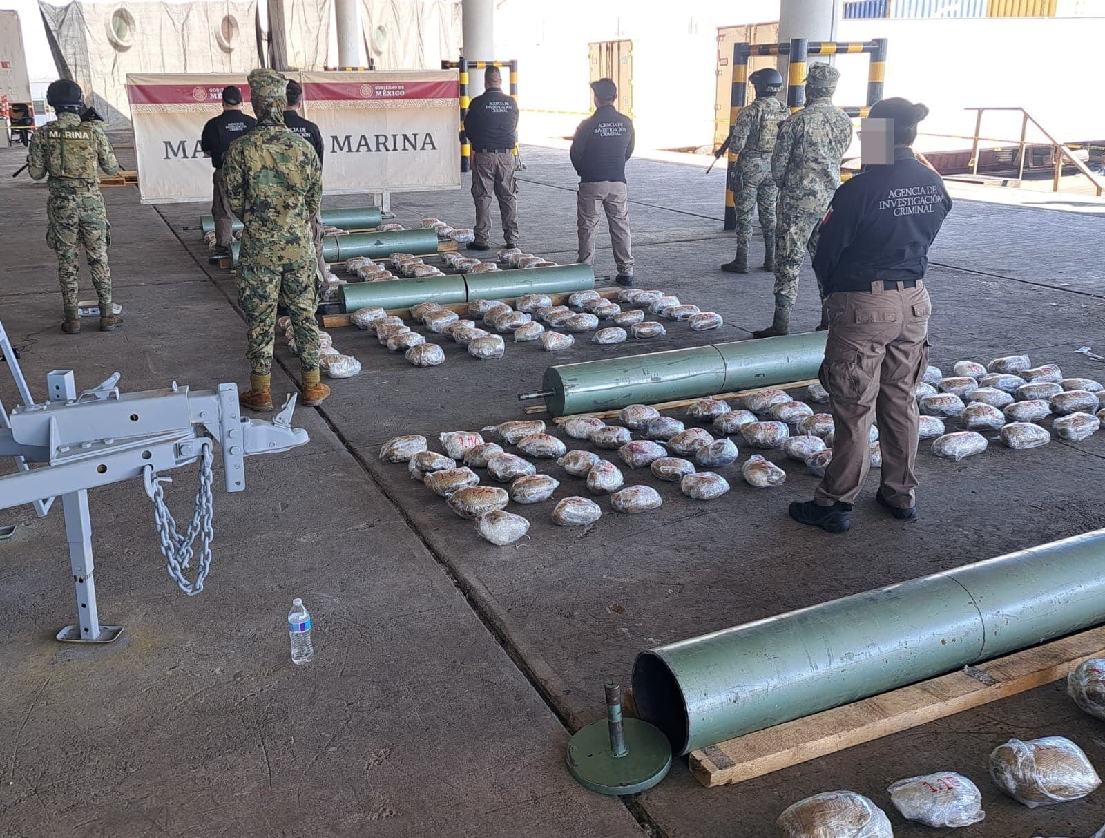 Asegura Marina 141 kilos de 'meta'