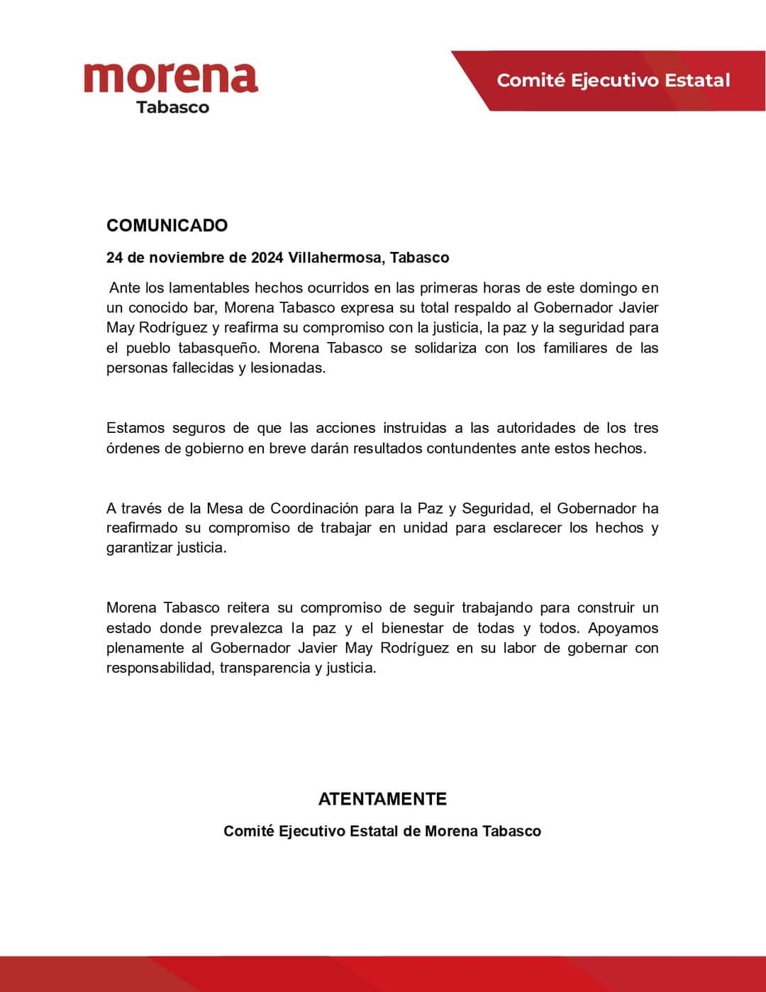 Dirigencia y diputados de Morena defienden a May y relegan a víctimas