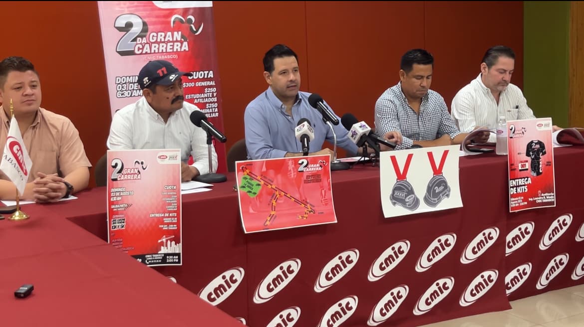 Constructores anuncian carrera atlética de 10K
