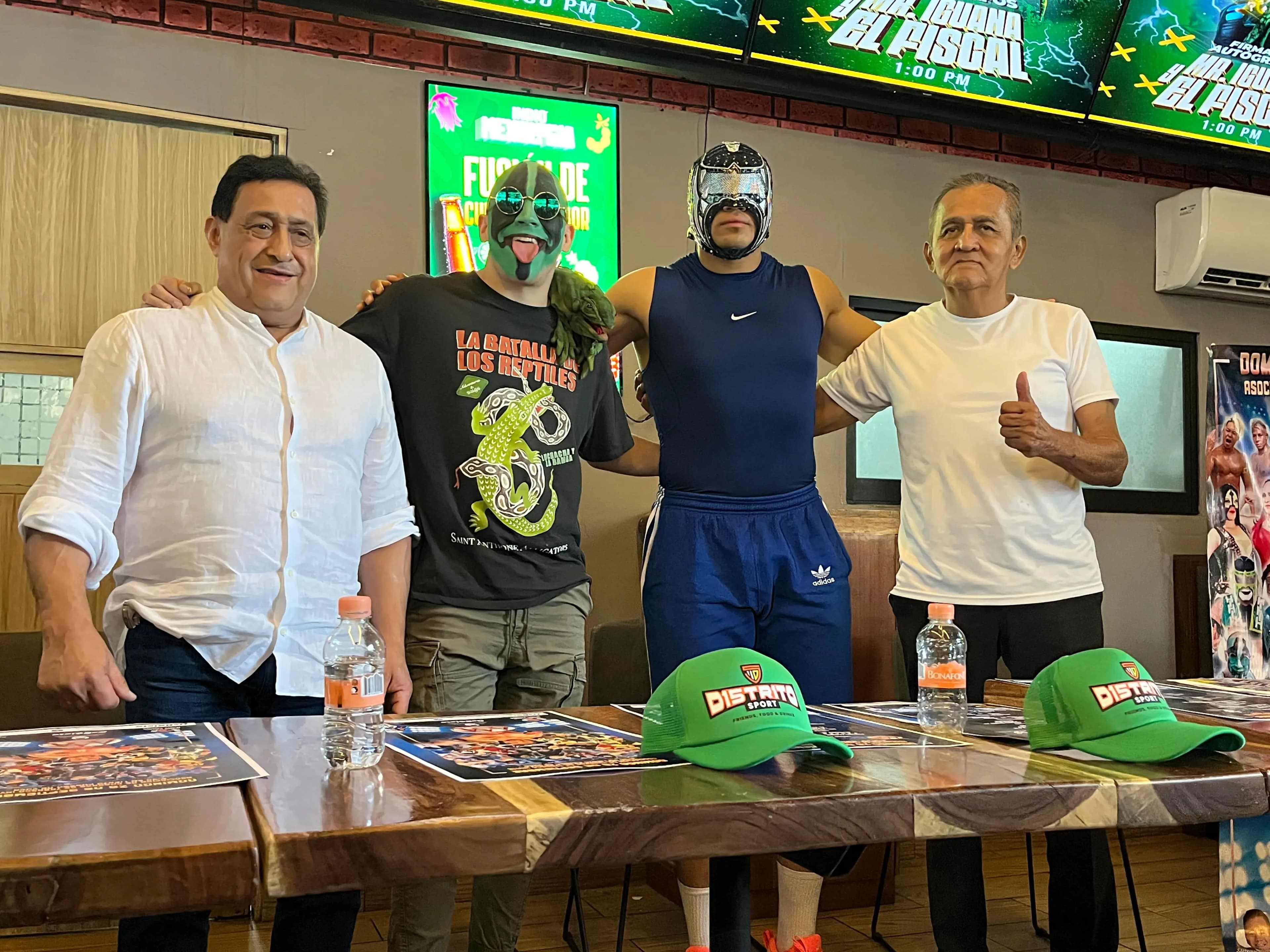 Yesca, Mr. Iguana y El Fiscal anuncian cartelera para el domingo 28 de septiembre