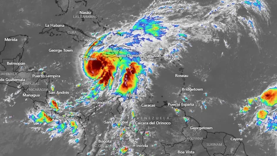 Melissa ya es huracán, en riesgo el Caribe pero no mexicano