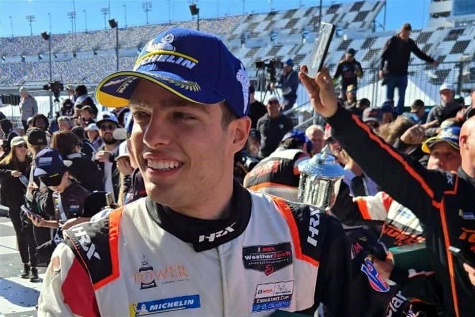 Gana piloto mexicano Sebastián Álvarez las 24 Horas de Daytona
